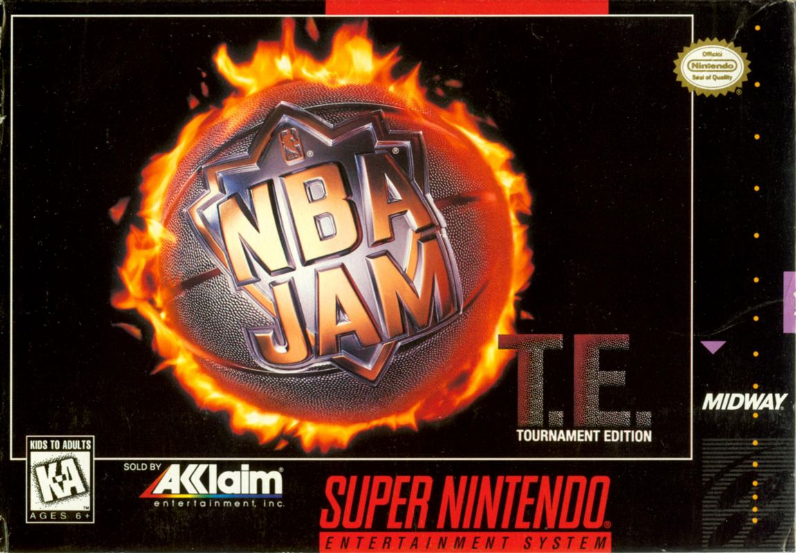 NBA Jam box art for Super Famicom
